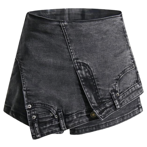 Made You Look Denim Shorts