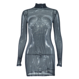 Energy Matched Mesh Dress