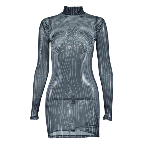 Energy Matched Mesh Dress